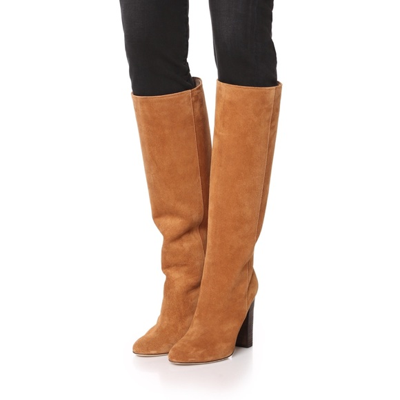 Club Monaco Shoes - Club Monaco Wendee Suede Boot Camel Size 37.5